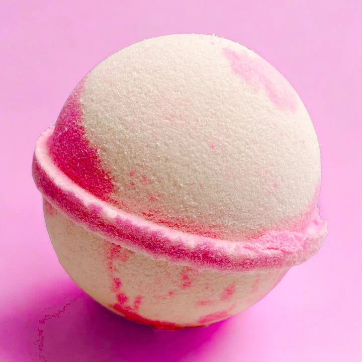 Marshmallow & Fresh Raspberry Bath Bomb